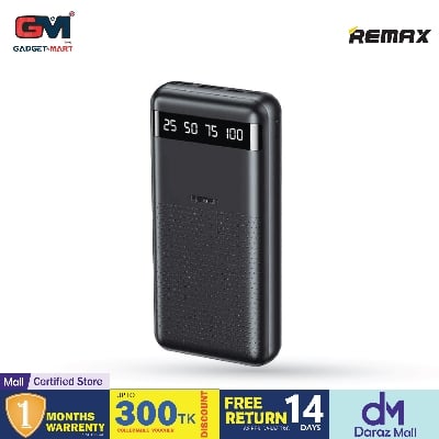 Picture of REMAX RPP-10 Hintom Series 2.4A Fast Charging 10000mAh Power Bank -Black