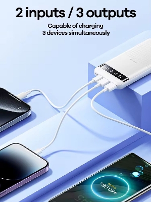 Picture of REMAX RPP-10 Hintom Series 2.4A Fast Charging 10000mAh Power Bank -Black