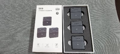Picture of SX9 Mini Wireless Microphone For Type C & 3.5 Interface SX9 Dual Microphone 