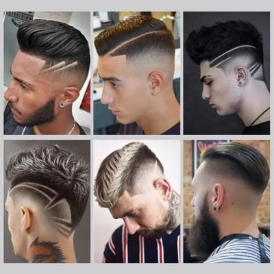 Picture of Professional Kemei KM 039 Hair Trimmer Powerful Cordless Hair Clipper For Men Stainless Steel 