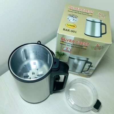 Picture of Silver Crest Stainless Steel Electric Mini Grinder 1200 Watt Multicolor
