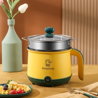 Picture of Two-speed Adjustable Multifunctional Electric Cooker Pot Multicolor