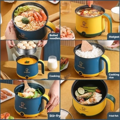 Picture of Two-speed Adjustable Multifunctional Electric Cooker Pot Multicolor
