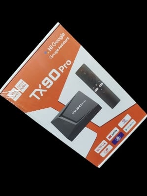 Picture of TX90 Pro Android 17 Varson 14K Ultra HD Smart Android TV Box with Voice Control Remote Black