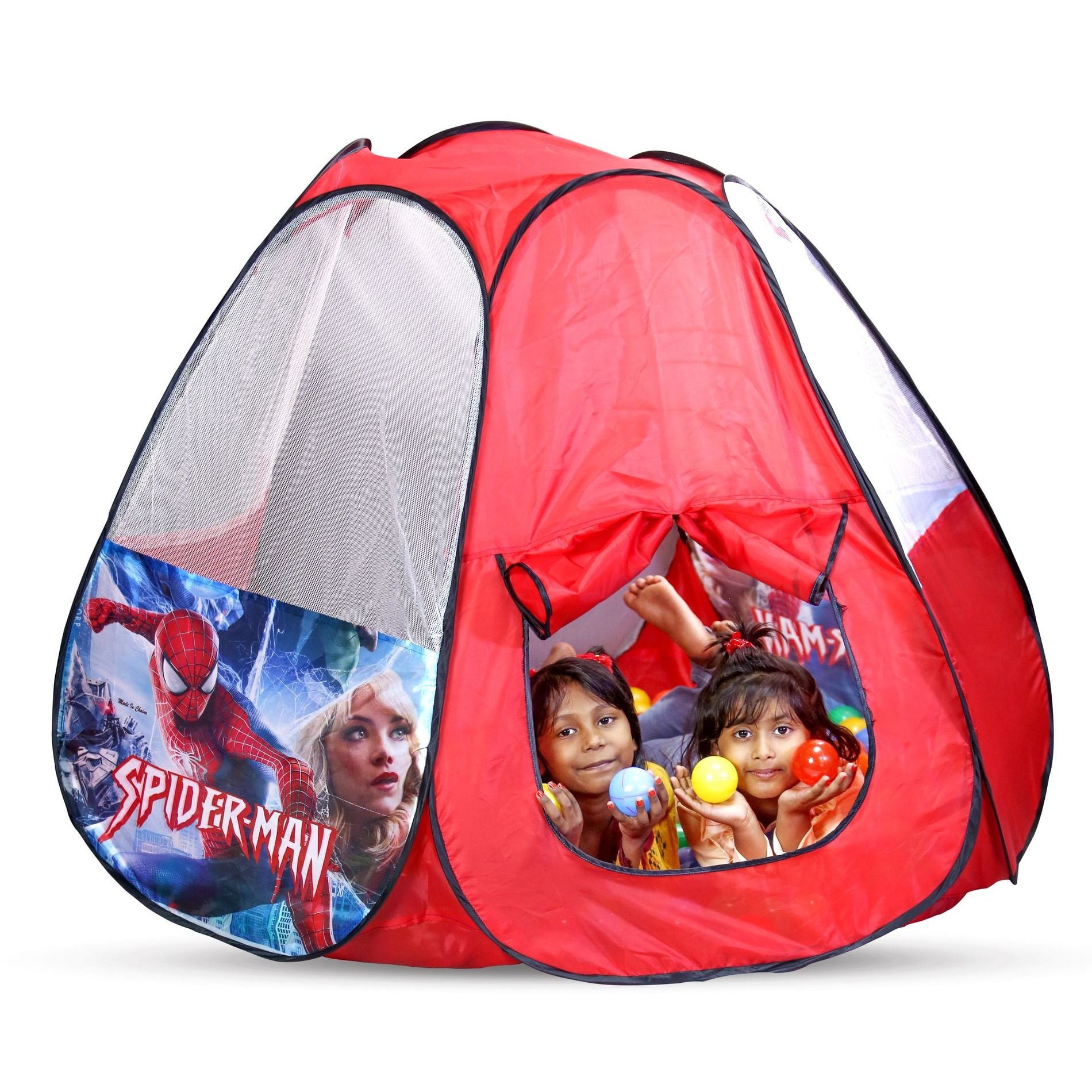 Picture of Tent Play House Toy With 50 Ball Set for Kids- Multicolor Multicolor