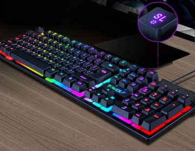 Picture of Gaming keyboard with LED backlight Black