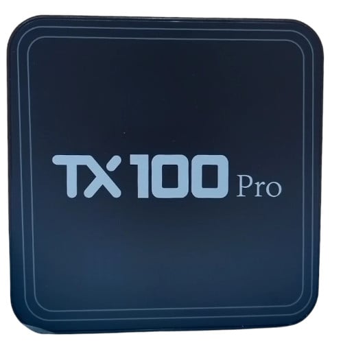 Picture of Android Tv box TX100 Pro 12k ULTRA HD 16GB ram 256 GB Storage Android 15 Available with wifi or bluetooth Black
