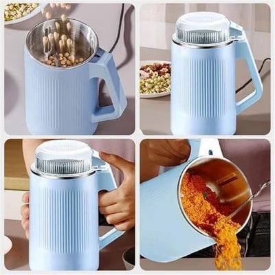 Picture of 8-Blade Extreme Home Grinder,Coffee Grinder Electric,Multifunctional Grinding Machine For Cereals, Household Small Powder Grinding Machine Multicolor