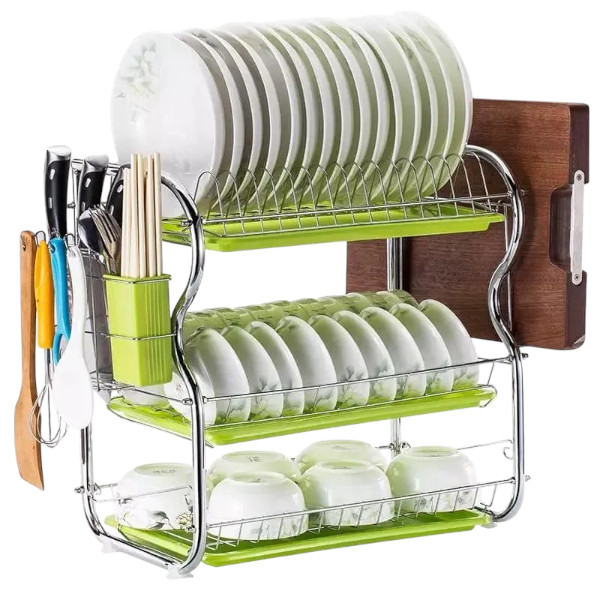 Picture of Premium Quality 3 layer kitchen rack Multicolor