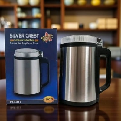 Picture of Silver Crest Electric Grinder 1500 Watt Stainless Steel Smart Electric Grinder Silver