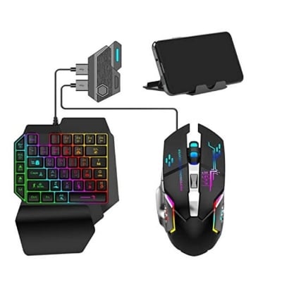 Picture of MK500 5-in-1 Combo Gaming Keyboard And Mouse Multicolor