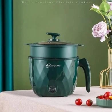 Picture of Multifunctional Non-stick Mini Rice Cooker Non-Coated Household Electric Cooker Electric Frying Pan 1.8L Multifunctional Electric Rice Cooker