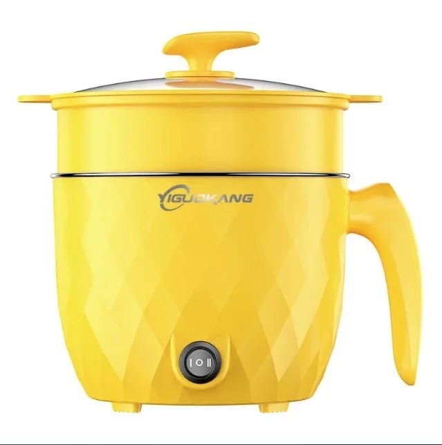 Picture of Multifunctional Non-stick Mini Rice Cooker Non-Coated Household Electric Cooker Electric Frying Pan 1.8L Multifunctional Electric Rice Cooker