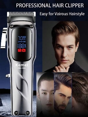Picture of Kemei KM-1550 Professional Hair Clipper and Beard Trimmer Salon Series for Men 