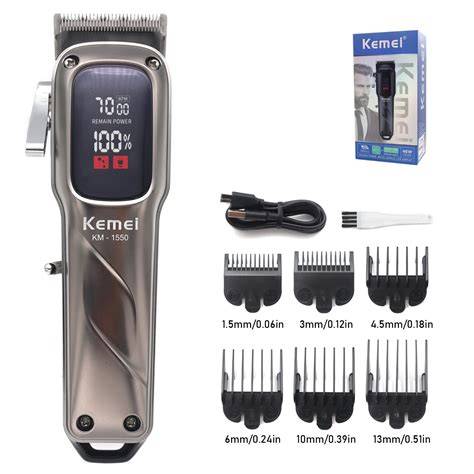 Picture of Kemei KM-1550 Professional Hair Clipper and Beard Trimmer Salon Series for Men 