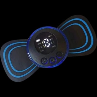 Picture of Portable Electric Pain Relax Neck Body Massager With USB Charging Cable - 1 Black