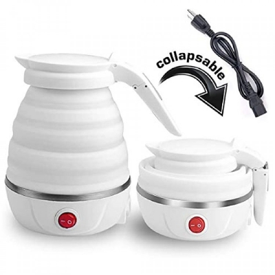 Picture of Travel Foldable Electric Kettle - Folding design - Portable 700ML - 600W White