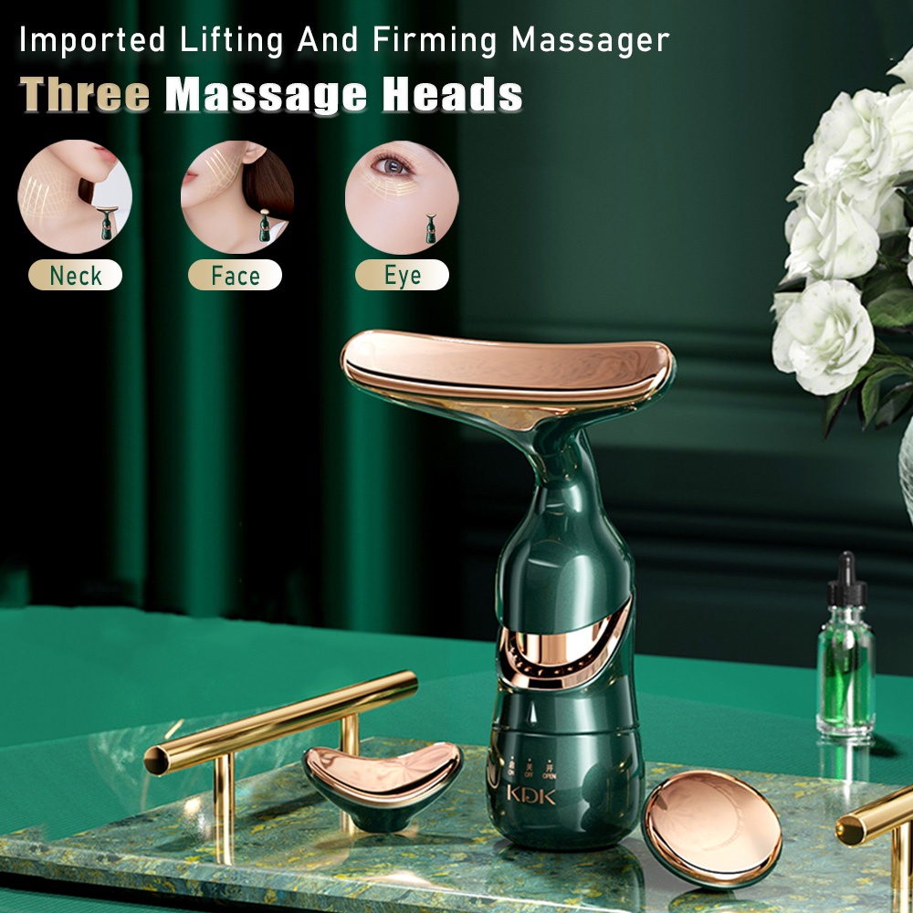 Picture of New 4D Multi-Functional 3 In 1 Facial Lifting Device Neck Eye Massage Face Slimmer Beauty Skin Tightening Anti Aging 