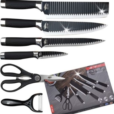 Picture of zepter Kitchen 6 Pcs Set For Chef Zepter Black