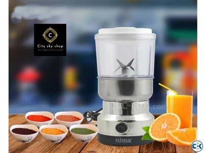 Picture of Nima Electric 2 in 1 Blender and Grinder, High Quality Heavy Duty Blender and Mixer Grinder 