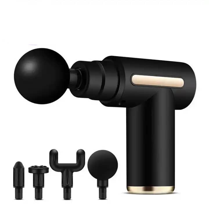 Picture of Massage Gun 5 in 1 Multifunctional Electric Full Body Massage Equipment Set for Deep Tissue Relief & Full Body Relaxation 6 Speeds with 4 Massage Heads Pysiotherapy Massager Gun 