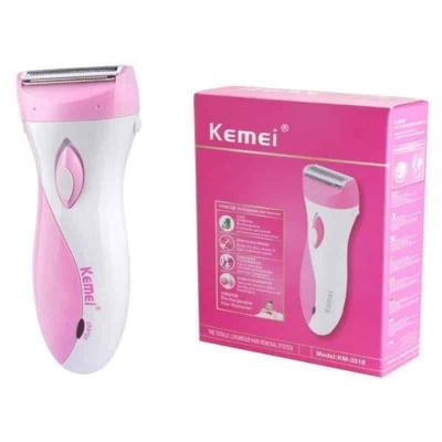 Picture of Kemei_ KM-3018 Electric Waterproof Shaver Bikini Underarm Body Lady Epilator Hair Removal Trimmer for women 