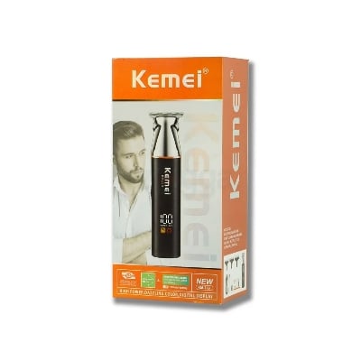 Picture of KM-779 Kemei/KEMEI New Pushing Hair clipper with LCD digital display and fast oil filling head carving for hair cutting 