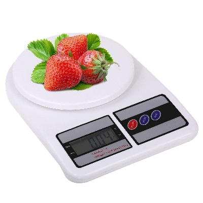Picture of Kitchen Weight Scale Machine Digital Kitchen Weight Machine Model SF400 Weight Machine Mini Weight Measuring Scale With Digital Display 
