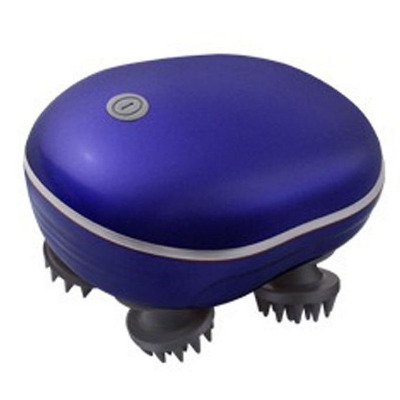 Picture of Scalp Head Hair Massager, Electric Waterproof Massager, Red Light Therapy, Kneading Head Massage Claws Electric Cat Massager Health Care Relax Shoulder Neck Deep Tissue Head Scalp Massage Kneading Vibrating Device Body Massager ( BLUE ) Blue