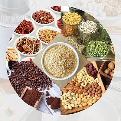 Picture of 8-Blade Extreme Home Grinder,Coffee Grinder Electric,Multifunctional Grinding Machine For Cereals, Household Small Powder Grinding Machine Multicolor