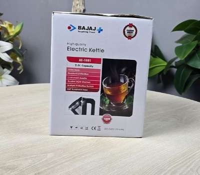 Picture of Bajaj AE1881 Double Layer Electric Glass Kettle - 2 Liter High Quality Electric Kettle Multicolor