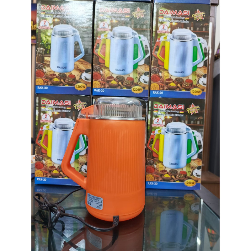 Picture of DAIMASI Germany grinder machine kitchen aid grinder precision 8-blade extreme speed home grinder High-speed Stainless Kitchen Food Grinding Milling Machine grinding machine mixer grinder bean grinder machine Multicolor