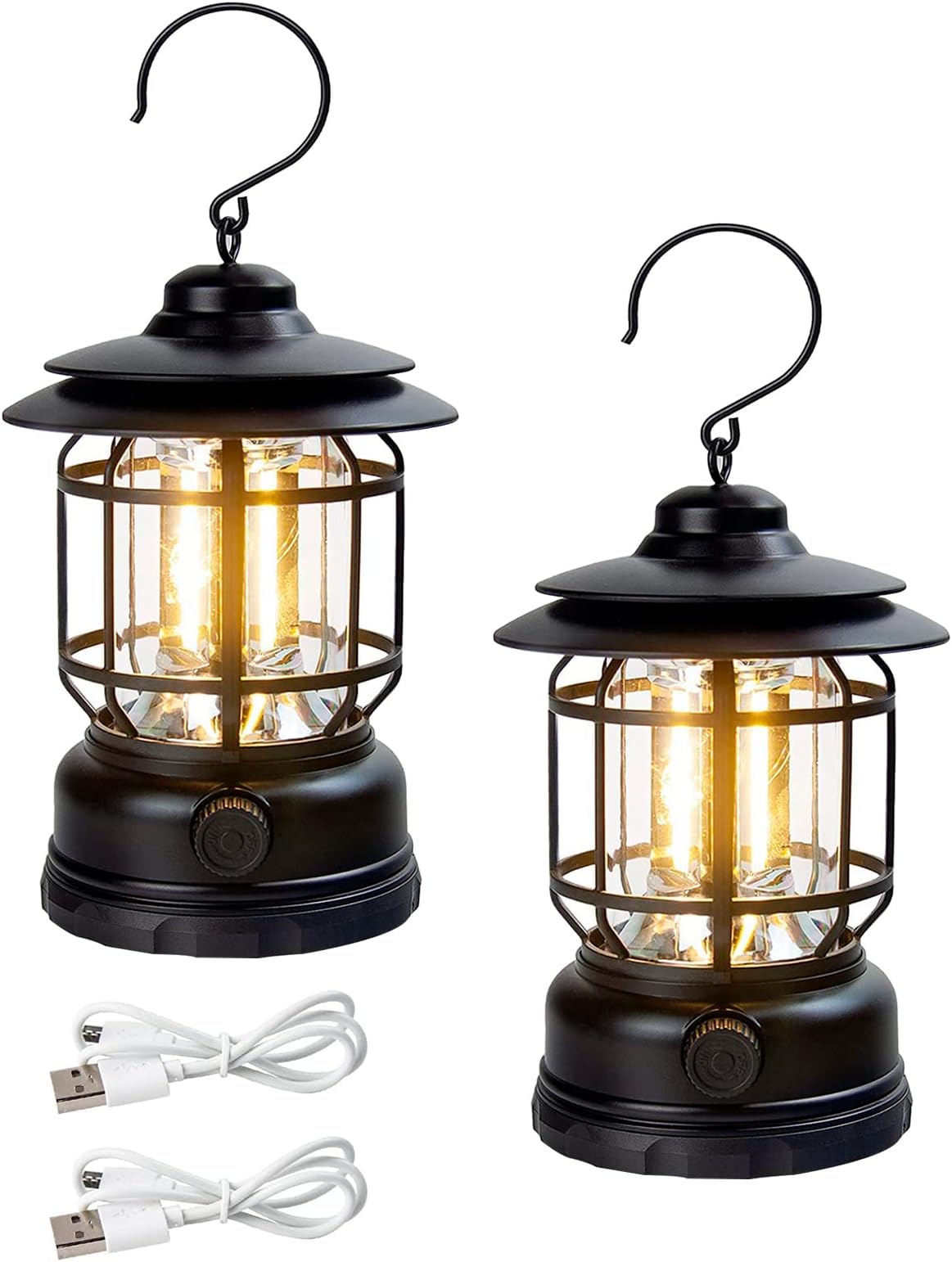 Picture of Camping Lanterns Protable Flashlights Led Night Light Portable Emergency Searchlight Hanging Light for Outdoor Camping Hiking,Fishing 