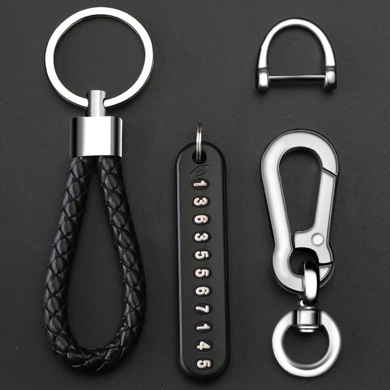 Picture of Keychain with Special Phone Number for Anti-Loss 