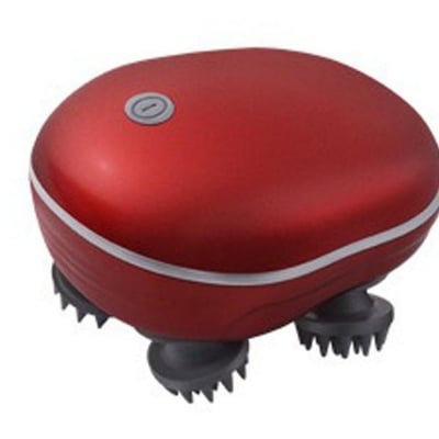 Picture of Scalp Head Hair Massager, Electric Waterproof Massager, Red Light Therapy, Kneading Head Massage Claws Electric Cat Massager Health Care Relax Shoulder Neck Deep Tissue Head Scalp Massage Kneading Vibrating Device Body Massager Multicolor