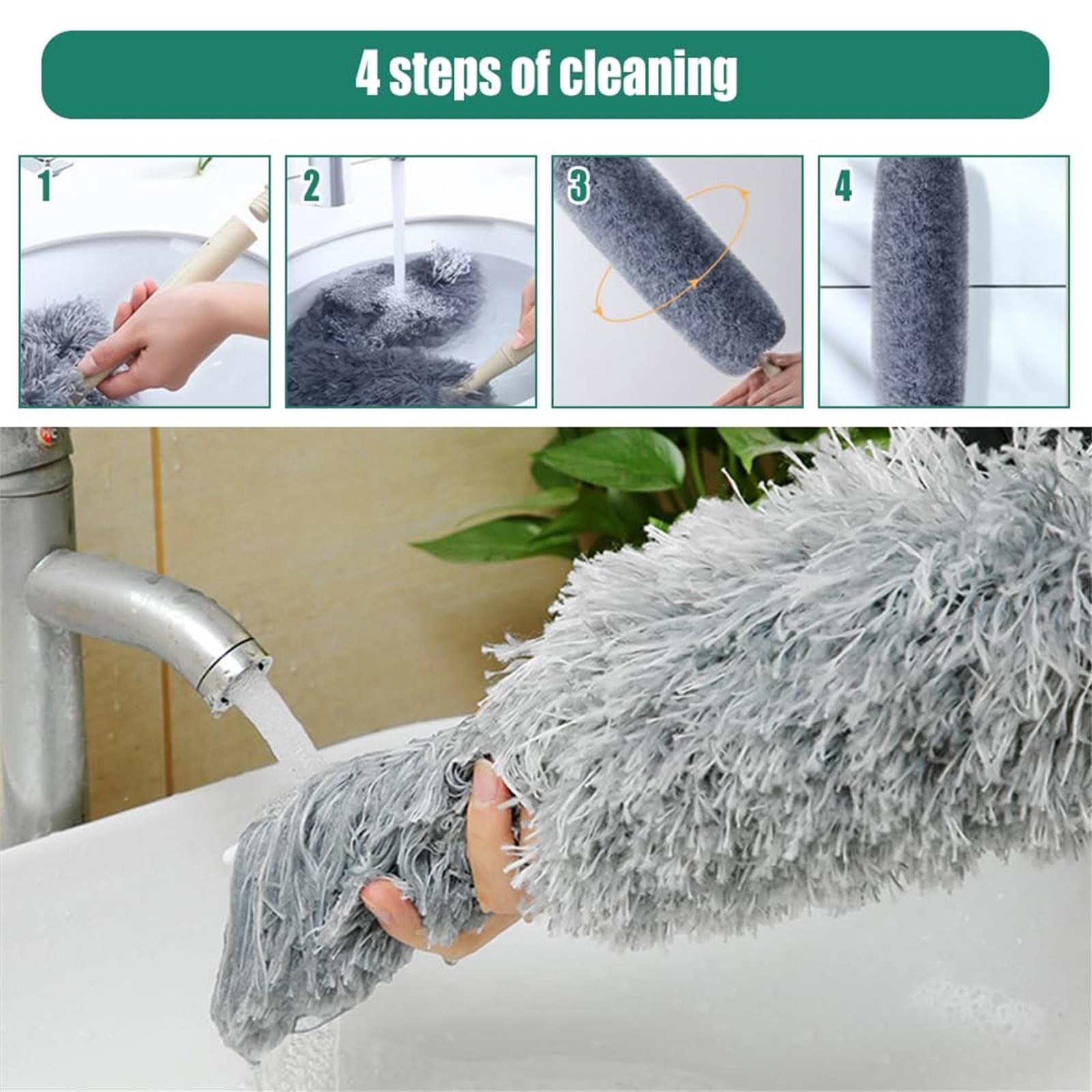 Picture of Dusting Brush for Cleaning and Dusting Feather Duster 