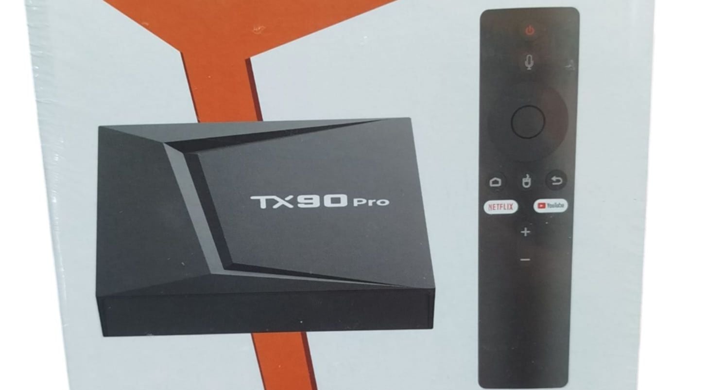 Picture of TX90 Pro Android 17 Varson 14K Ultra HD Smart Android TV Box with Voice Control Remote Black