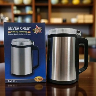 Picture of Silver Crest Electric Grinder 1500 Watt Stainless Steel Smart Electric Grinder Silver