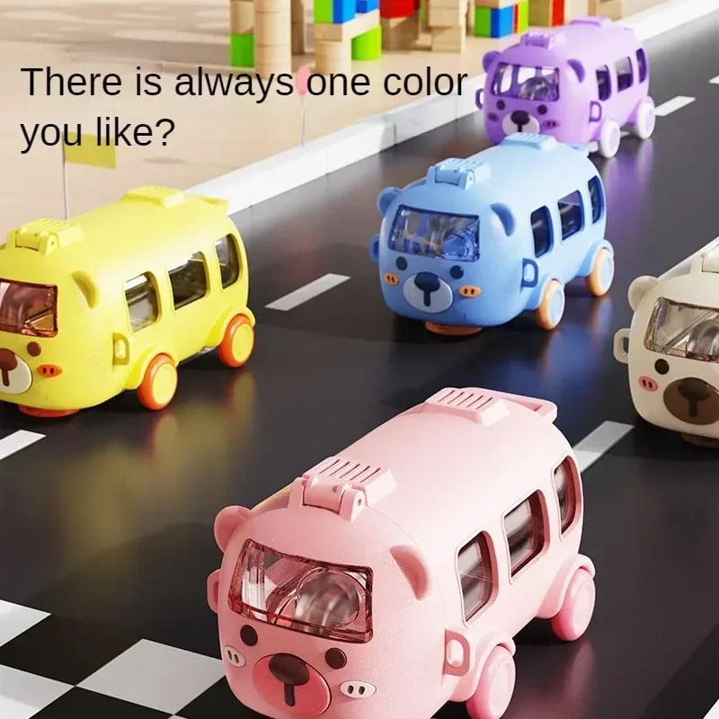 Picture of Kids Toy Car Water Bottle, Fun Kids’ Water Bottle with Movable Wheels | Leak-Proof, BPA-Free, and Easy to Carry Multicolor