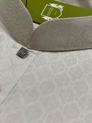 Picture of Noob Emame Premium Soft Cotton Exclusive Design New Panjabi, Noob Men’s Bone Color Regular Fit Premium Panjabi is a perfect blend of timeless tradition and everyday comfort 