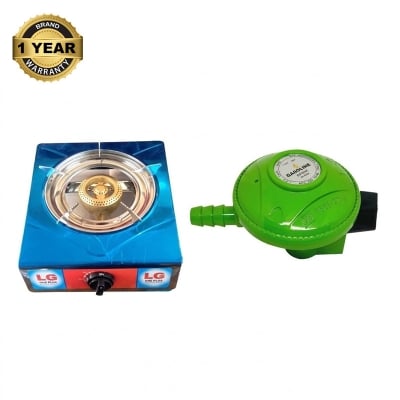 Picture of LPG Gas Regulator Low Pressure 22mm Without Meter Made in Malaysia 1 Year Warranty Gasoline