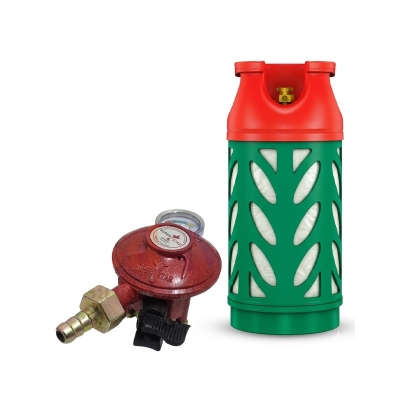 Picture of Gas Safety Sensor Regulator with 6ft Pipe Leak Proof for LPG Cylinder Hot Package Superstar Made in Pakistan