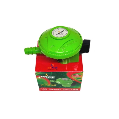 Picture of Complete LPG Gas Regulator Family Package Low Pressure Includes LG Double Burner Stove 2 Gas Saving Nets Clamps Screwdriver 7ft Safety Pipe Gasoline