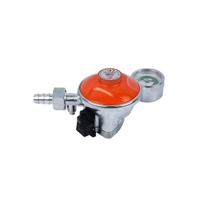 Picture of LPG Gas Regulator 22mm with Leak and Level Indicator Excess Flow Cut Off for Home Use by RFL
