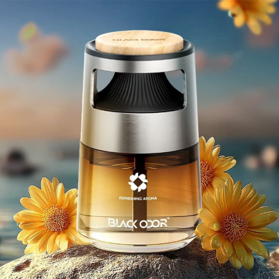 Picture of Premium Black Odor Car Air Fragrance | Long-Lasting with French Essential Oils | 130ml
