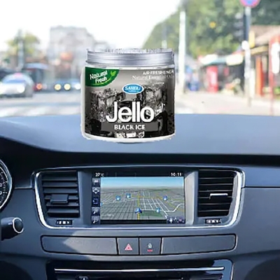 Picture of Jello Car office home Air Freshener black ics