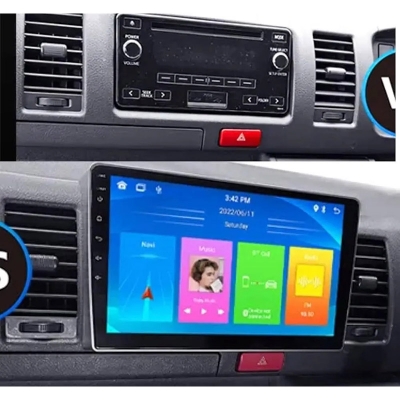 Picture of Car Android monitor Toyota Hiace 2004-2021 model