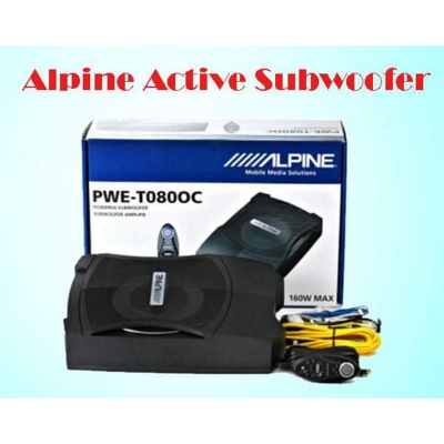 Picture of Car subwoofer Alpine inch 12V audio active subwoofer modified van subwoofer