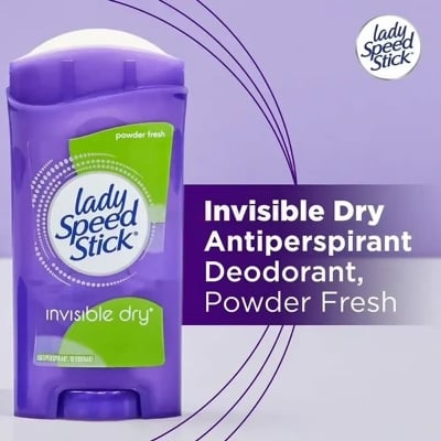 Picture of Lady Speed Stick Antiperspirant Deodorant Invisible Dry Powder Fresh