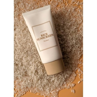 Picture of I'm from Rice Sunscreen 50 Ml Korean Natural Sunscreen with Rice Ferment Extract for All Skin Types